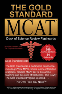Gold Standard Deck of Flashcards for the New MCAT CBT (Science Review)