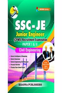 SSC-JE CPWD Recruitment Examination Paper I & II Civil Engineering