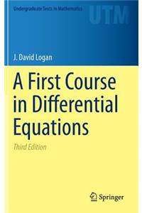 First Course in Differential Equations