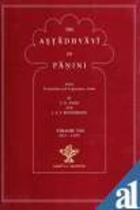 The Astadhyayi of panini with translation and explanatory notes: Volume VIII