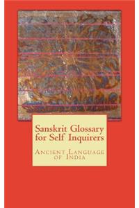 Sanskrit Glossary for Self Inquirers