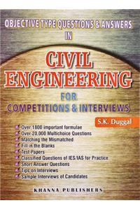 Obj. Type Ques. & Ans. In Civil Engineering