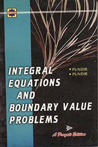 INTEGRAL EQUATION AND BOUNDARY VALUE PROBLEMS