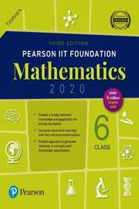 Pearson IIT Foundation Class 6 Mathematics|2020 Edition|By Pearson