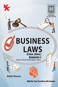 Business Laws B.Com. (Hons.) Semester-I Odisha University (2021-22) Examination