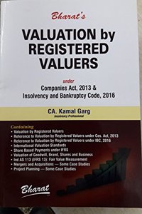 VALUATION by Registered Valuers under Companies Act, 2013 & Insolvency & Bankruptcy Code, 2016