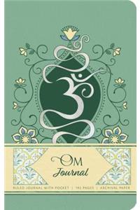 Om Hardcover Ruled Journal