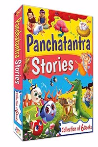 Panchatantra Stories - Collection of 6 Books (Timeless Tales from Panchatantra) - Story Books for Kids - Values, Wisdom and Ethics For Young Minds