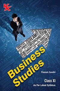 Business Studies (By- Poonam Gandhi) CBSE Class 11 Book (For 2023 Exam)