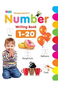 Number Writing Book 1-20