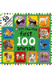 First 100 Animals Lift-The-Flap