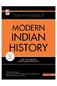 Modern Indian History : UPSC Civil Services Main Examination 2013