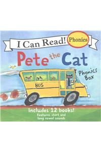 Pete the Cat 12-Book Phonics Fun!: Includes 12 Mini-Books Featuring Short and Long Vowel Sounds