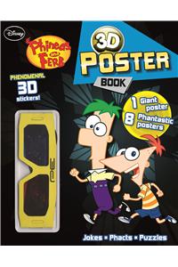 Disney Phineas And Ferb 3D Poster Book