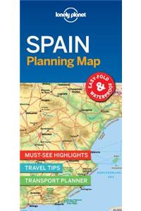 Lonely Planet Spain Planning Map