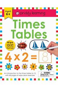 Wipe Clean Workbook: Times Tables (Enclosed Spiral Binding)