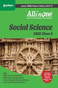 CBSE All In One Social Science Class 8 for 2018 - 19