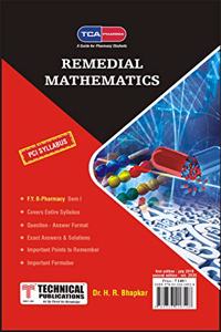 Remedial Mathematics for B. PHARMACY PCI 17 (I - BP106RMT)
