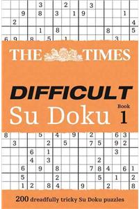 The Times Difficult Su Doku Book 1