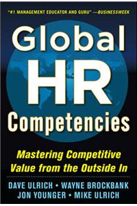 Global HR Competencies: Mastering Competitive Value from the Outside in
