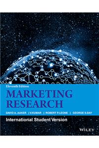 Marketing Research, 11ed, ISV
