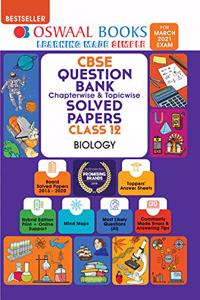 Oswaal CBSE Question Bank Class 12 Biology Book Chapterwise & Topicwise (For 2021 Exam) [Old Edition]