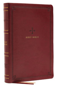 NRSV, Catholic Bible, Standard Personal Size, Leathersoft, Red, Comfort Print