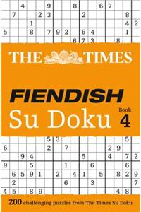 The Times Fiendish Su Doku Book 4