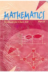 Mathematics Part - Ii : Textbook For Class Xii Pb (12080)