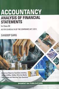 Accountancy For Class 12 (Analysis Of Financial Statements) Examination 2020-2021