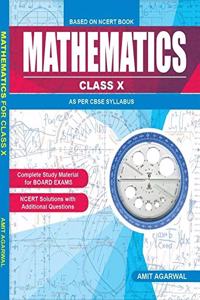 Mathematics Class 10th NCERT solutions book (CBSE) 2020-21 Session with previous Board exam Questions and MCQ's.