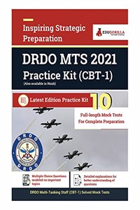 DRDO MTS 2020 - 15 Full-length Mock Test For Complete Practice Kit