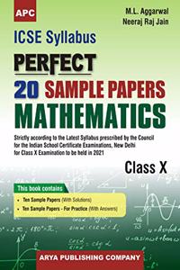 ICSE Perfect 20 Sample Papers Mathematics Class-X