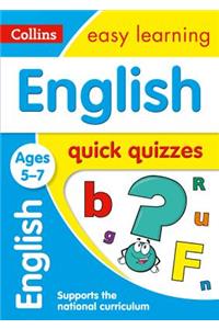 English Quick Quizzes Ages 5-7