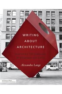 Writing about Architecture