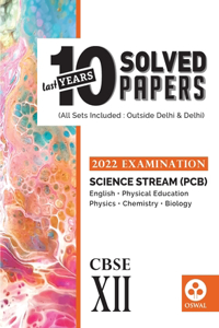 10 Last Years Solved Papers - Science (PCB)