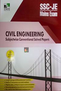 SSC-JE MAINS EXAM CIVIL ENGINEERING SUBJECTWISE CONVENTIONAL SOLVED PAPERS 13 YEARS SOLUTION