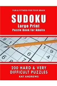 SUDOKU Large Print Puzzle Book for Adults