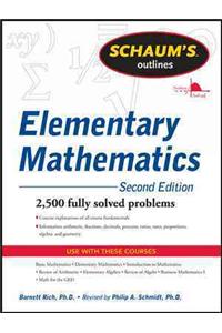 Schaum's Outline of Review of Elementary Mathematics, 2nd Edition