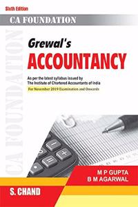 Grewal's Accountancy (CA Foundation), 6e