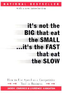 It's Not the Big That Eat the Small...It's the Fast That Eat the Slow