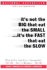 It's Not the Big That Eat the Small...It's the Fast That Eat the Slow