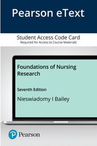 Foundations of Nursing Research