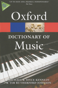 Oxford Dictionary of Music