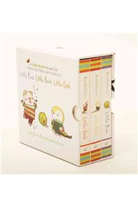 Little Books Boxed Set: Little Pea, Little Hoot, Little Oink