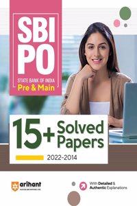 SBI PO 15 Solved Papers Pre/Main (EditionXII)