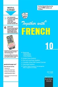 Together with CBSE Practice Material Sectionwise for Class 10 French for 2019 Examination