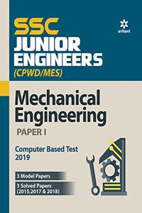 SSC Junior Engineers Mechanical Engineering Paper 1 2019 (Old edition)