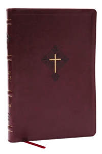 RSV2CE, Thinline Large Print Catholic Bible, Crimson Leathersoft, Comfort Print