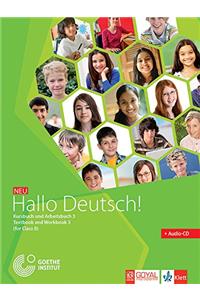 HALLO DEUTSCH 3 TEXTBOOK + WORKBOOK (WITH CD)